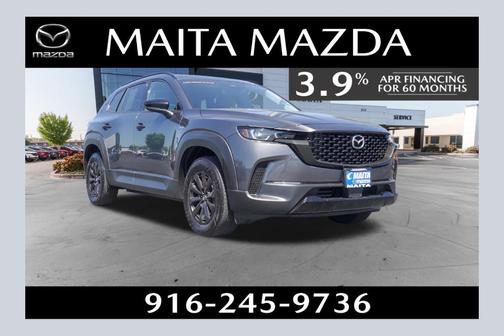 Machine Gray Metallic 2025 Mazda CX-50 Hybrid Premium Package