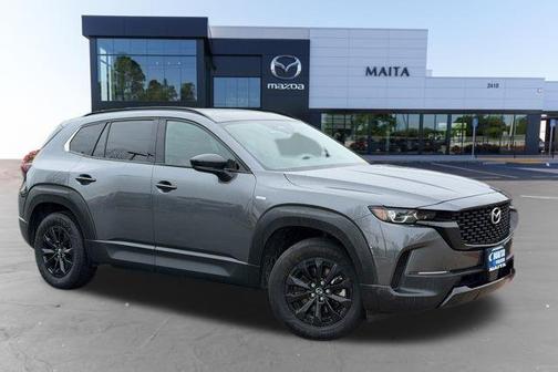 Machine Gray Metallic 2025 Mazda CX-50 Hybrid Premium Package