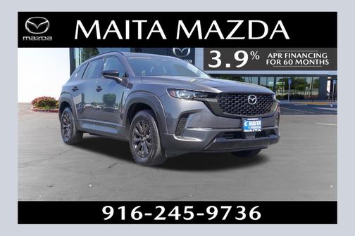 Machine Gray Metallic 2025 Mazda CX-50 Hybrid Premium Package