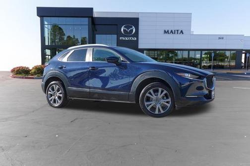 Deep Crystal Blue Mica 2025 Mazda CX-30 2.5 S Preferred Package