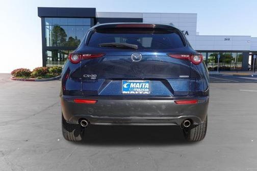 Deep Crystal Blue Mica 2025 Mazda CX-30 2.5 S Preferred Package