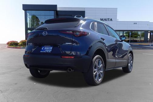 Deep Crystal Blue Mica 2025 Mazda CX-30 2.5 S Preferred Package