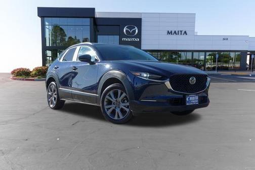 Deep Crystal Blue Mica 2025 Mazda CX-30 2.5 S Preferred Package