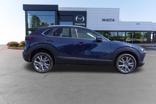 Deep Crystal Blue Mica 2025 Mazda CX-30 2.5 S Preferred Package