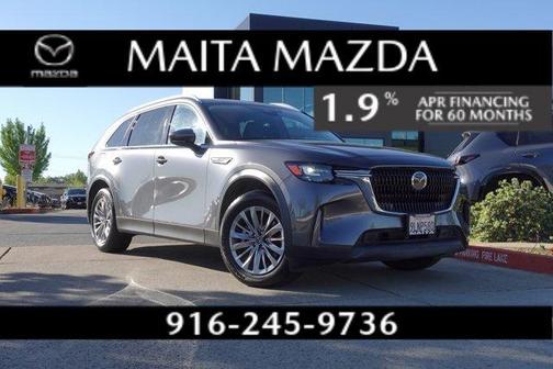 Machine Gray Metallic 2024 Mazda CX-90 PHEV Preferred