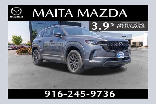 Machine Gray Metallic 2025 Mazda CX-50 Hybrid Premium Package