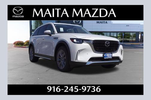 Rhodium White Premium 2026 Mazda CX-90 Premium Plus
