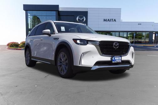 Rhodium White Premium 2026 Mazda CX-90 Premium Plus