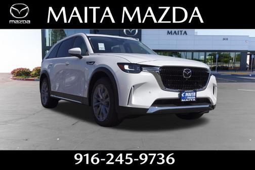 Rhodium White Premium 2026 Mazda CX-90 Premium Plus