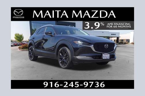 Jet Black Mica 2025 Mazda CX-30 Select