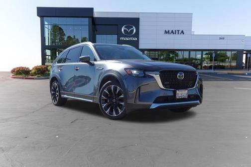 Machine Gray Metallic 2024 Mazda CX-90 PHEV Premium