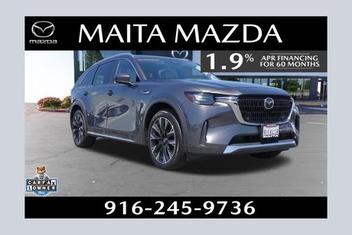 Machine Gray Metallic 2024 Mazda CX-90 PHEV Premium