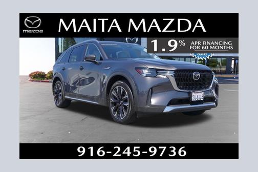 Machine Gray Metallic 2024 Mazda CX-90 PHEV Premium