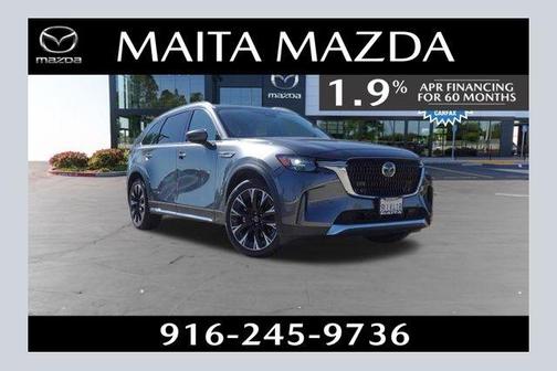 Machine Gray Metallic 2024 Mazda CX-90 PHEV Premium