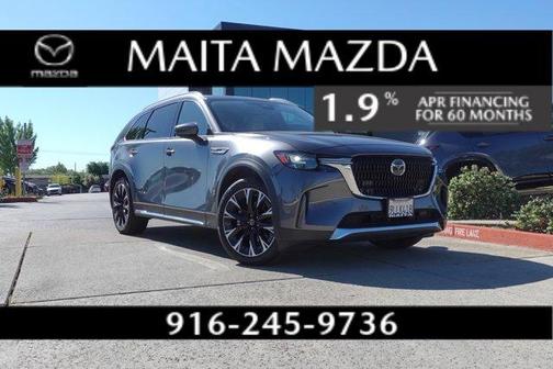 Machine Gray Metallic 2024 Mazda CX-90 PHEV Premium