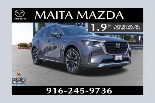 Machine Gray Metallic 2024 Mazda CX-90 PHEV Premium