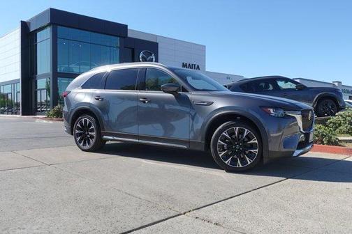 Machine Gray Metallic 2024 Mazda CX-90 PHEV Premium