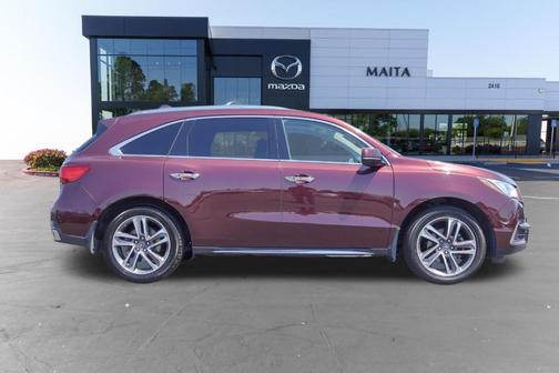 Dark Cherry Pearl 2017 Acura MDX 3.5L w/Advance Package