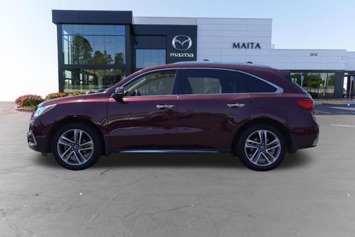 Dark Cherry Pearl 2017 Acura MDX 3.5L w/Advance Package