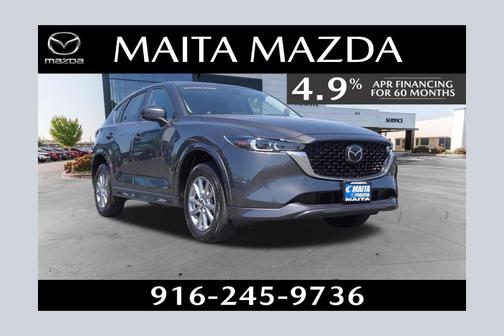 Machine Gray Metallic 2025 Mazda CX-5 2.5 S Preferred Package