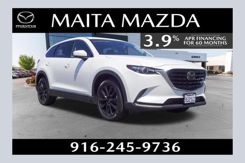 Snowflake White Pearl Mica 2023 Mazda CX-9 Touring Plus