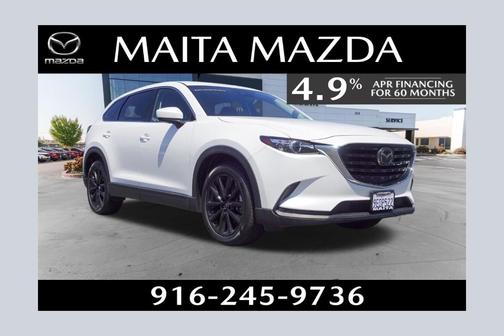 Snowflake White Pearl Mica 2023 Mazda CX-9 Touring Plus