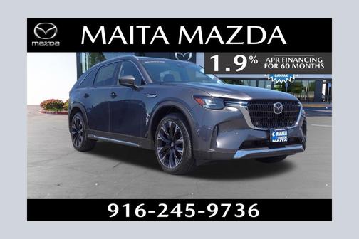 Machine Gray Metallic 2024 Mazda CX-90 PHEV Premium