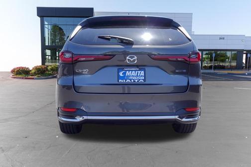 Machine Gray Metallic 2024 Mazda CX-90 PHEV Premium