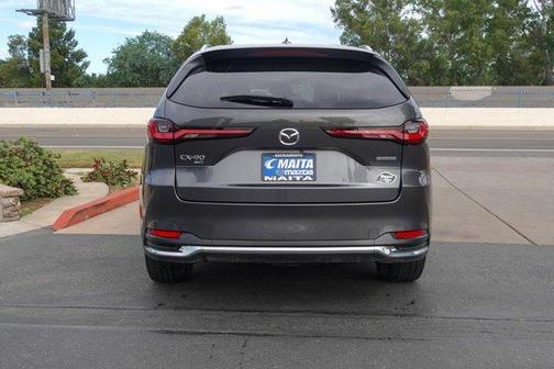 Machine Gray Metallic 2024 Mazda CX-90 PHEV Premium
