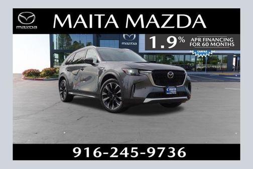 Machine Gray Metallic 2024 Mazda CX-90 PHEV Premium