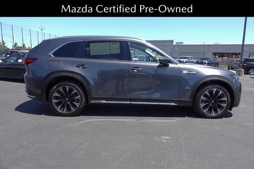 Machine Gray Metallic 2024 Mazda CX-90 PHEV Premium