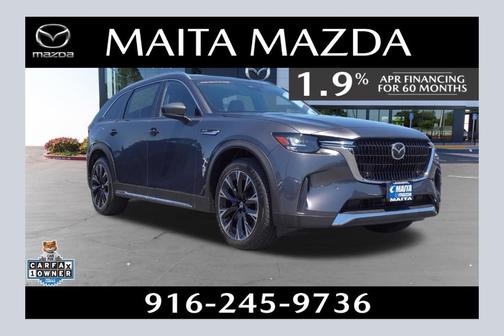Machine Gray Metallic 2024 Mazda CX-90 PHEV Premium