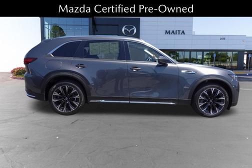 Machine Gray Metallic 2024 Mazda CX-90 PHEV Premium