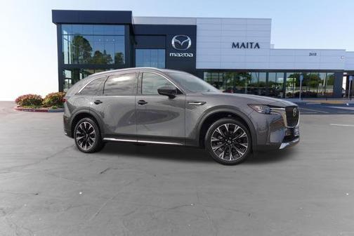 Machine Gray Metallic 2024 Mazda CX-90 PHEV Premium