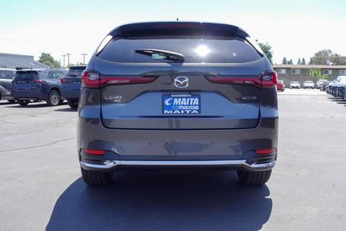 Machine Gray Metallic 2024 Mazda CX-90 PHEV Premium