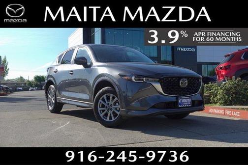 Machine Gray Metallic 2025 Mazda CX-5 2.5 S Preferred Package