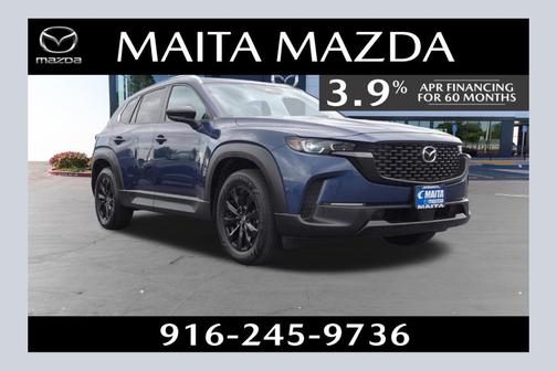 Ingot Blue Metallic 2025 Mazda CX-50 2.5 S Premium Package