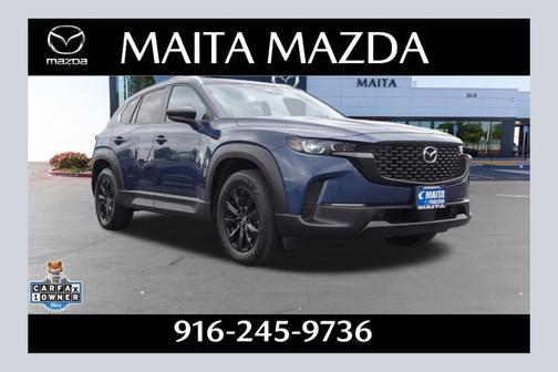 Ingot Blue Metallic 2025 Mazda CX-50 2.5 S Premium Package