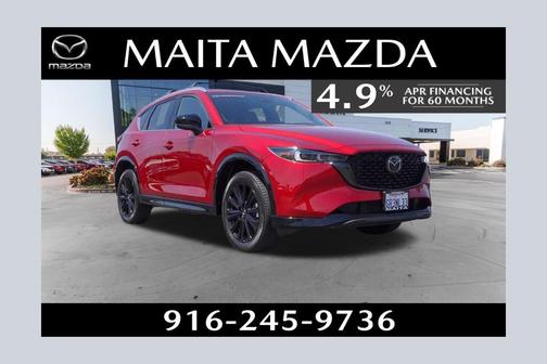 Soul Red Crystal Metallic 2023 Mazda CX-5 2.5T