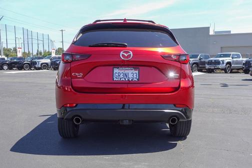 Soul Red Crystal Metallic 2023 Mazda CX-5 2.5T