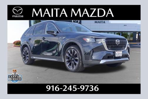 Jet Black Mica 2024 Mazda CX-90 PHEV Premium Plus