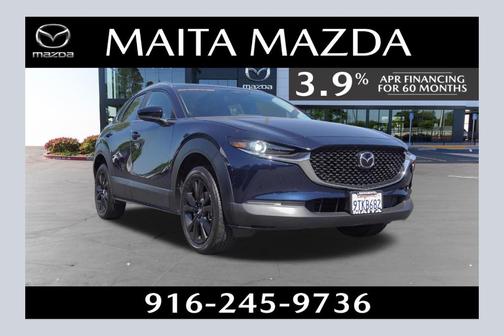 Deep Crystal Blue Mica 2025 Mazda CX-30 Select