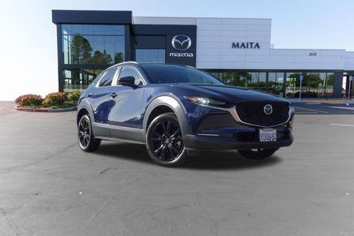 Deep Crystal Blue Mica 2025 Mazda CX-30 Select