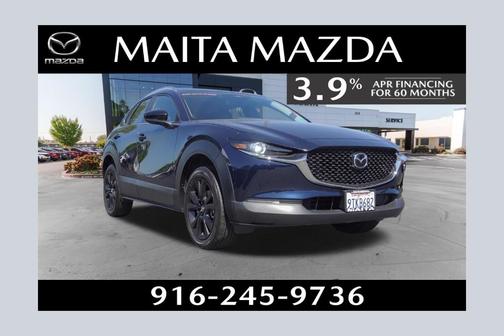 Deep Crystal Blue Mica 2025 Mazda CX-30 Select