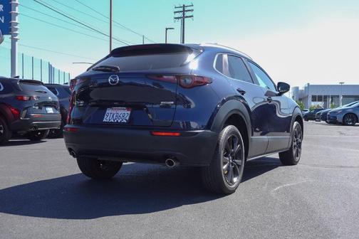 Deep Crystal Blue Mica 2025 Mazda CX-30 Select