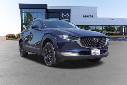 Deep Crystal Blue Mica 2025 Mazda CX-30 Select