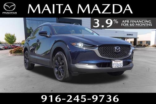 Deep Crystal Blue Mica 2025 Mazda CX-30 Select