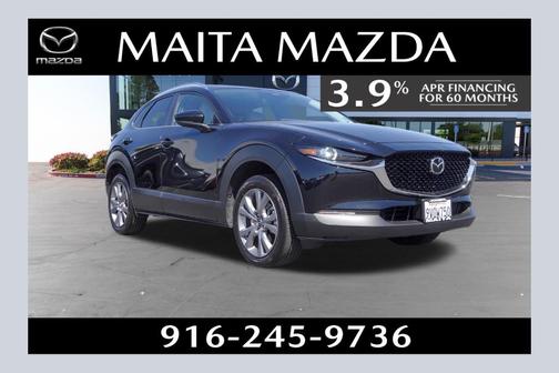 Jet Black Mica 2025 Mazda CX-30 2.5 S Preferred Package