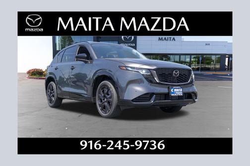 Machine Gray Metallic 2026 Mazda CX-5 Premium Plus