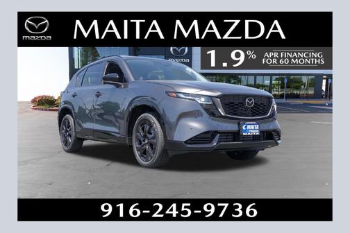 Machine Gray Metallic 2026 Mazda CX-5 Premium Plus